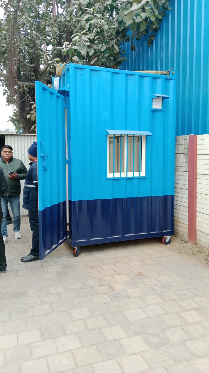 Portable Security Guard Cabin view 8